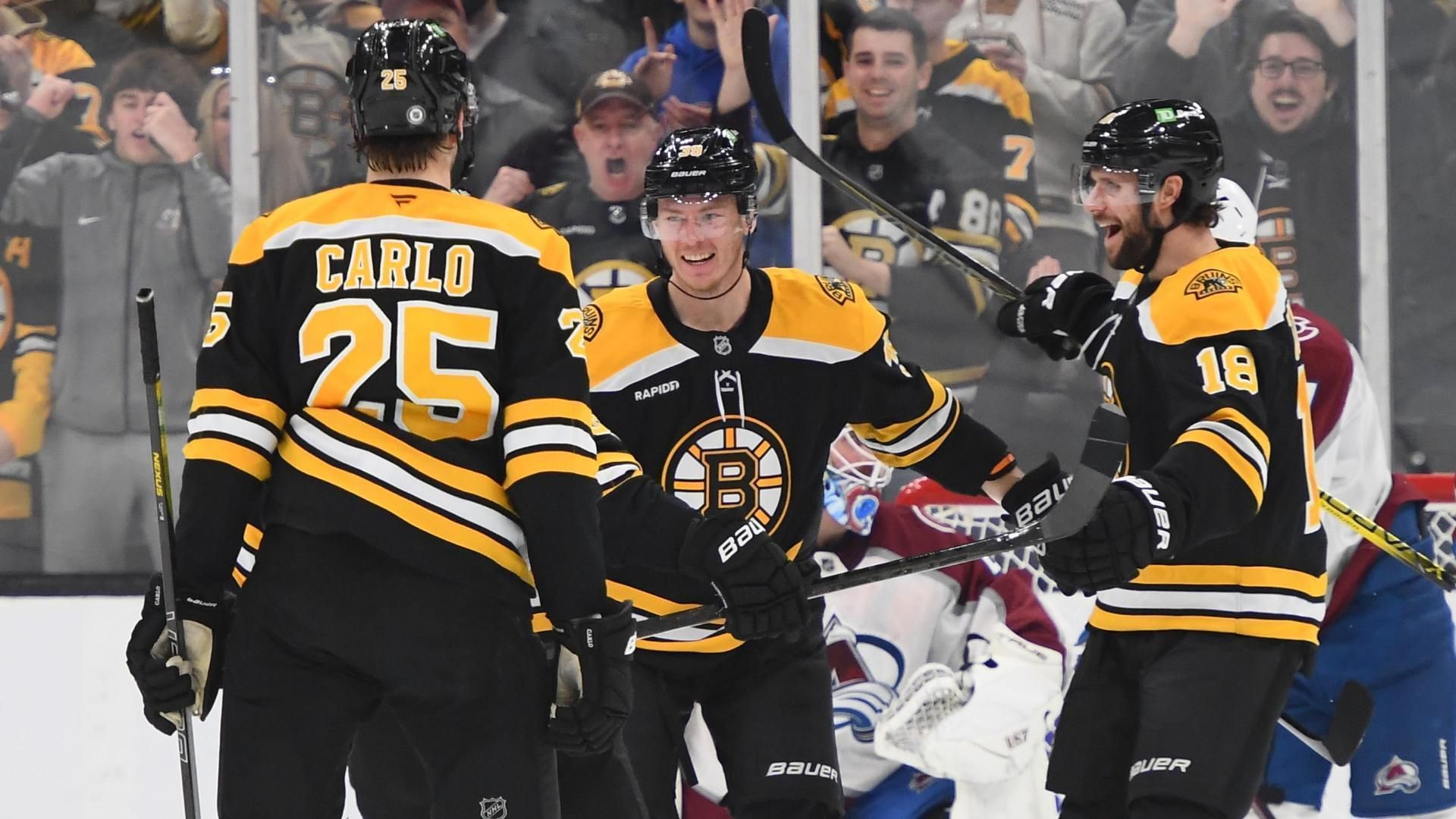 Bruins Beat Avalanche 3-1 Behind Geekie's Two Goals