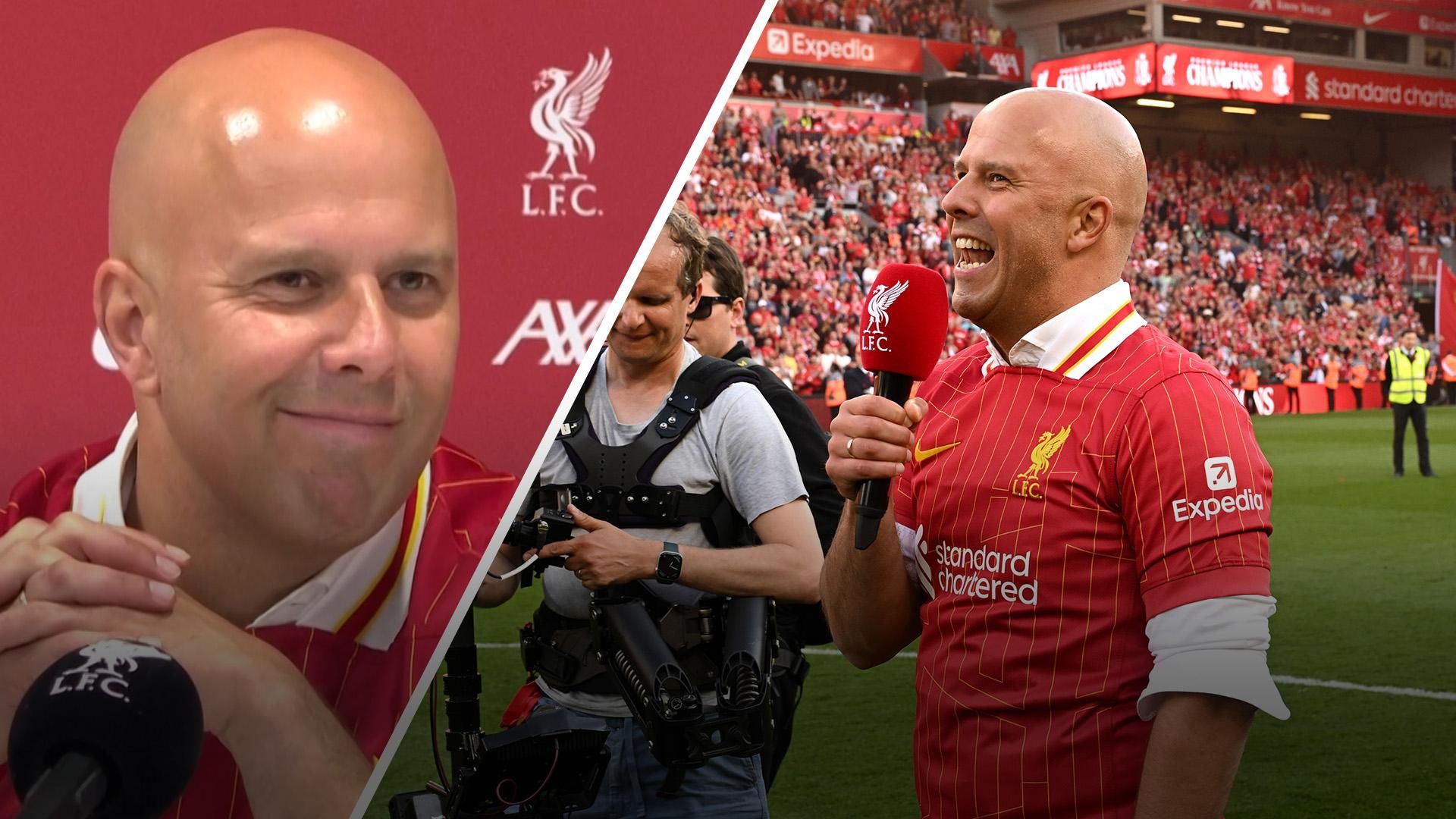 Slot reveals Klopp message after Prem title win