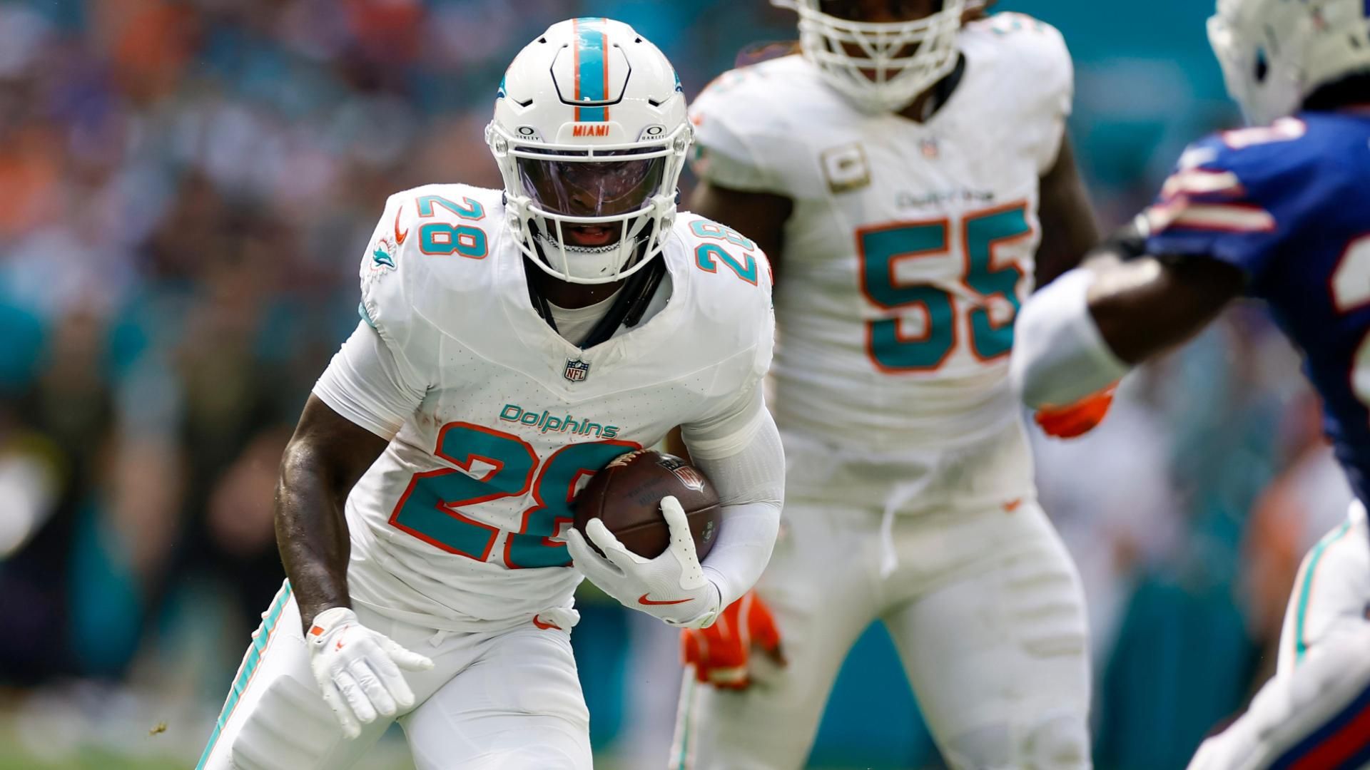 NFL Semana 10: Revisiones, Sorpresas y Análisis Clave de los Partidos 5 De'Von Achane rips off a 59-yard TD run