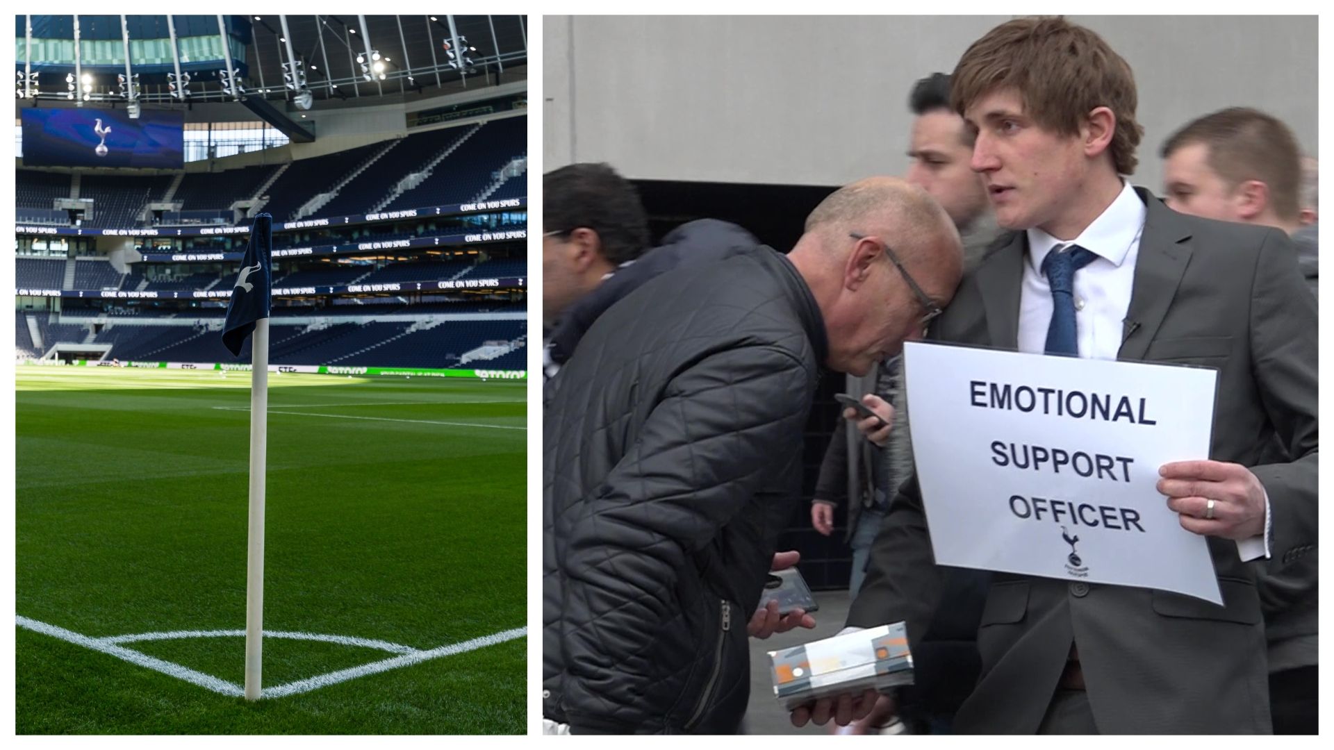 Spurs fans cry at new stadium opening