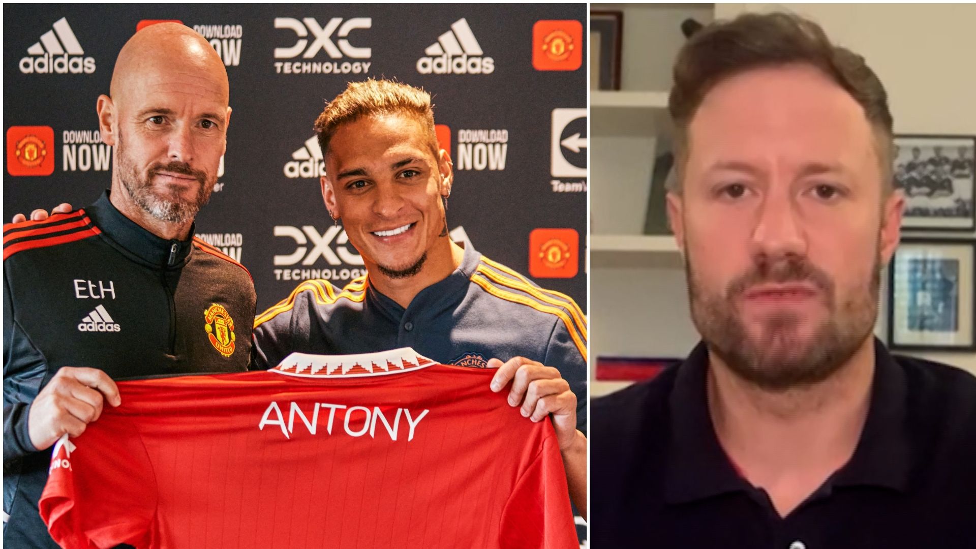 Anthony Deal Dawson: Antony deal shows Man United back Ten Hag - ESPN Video