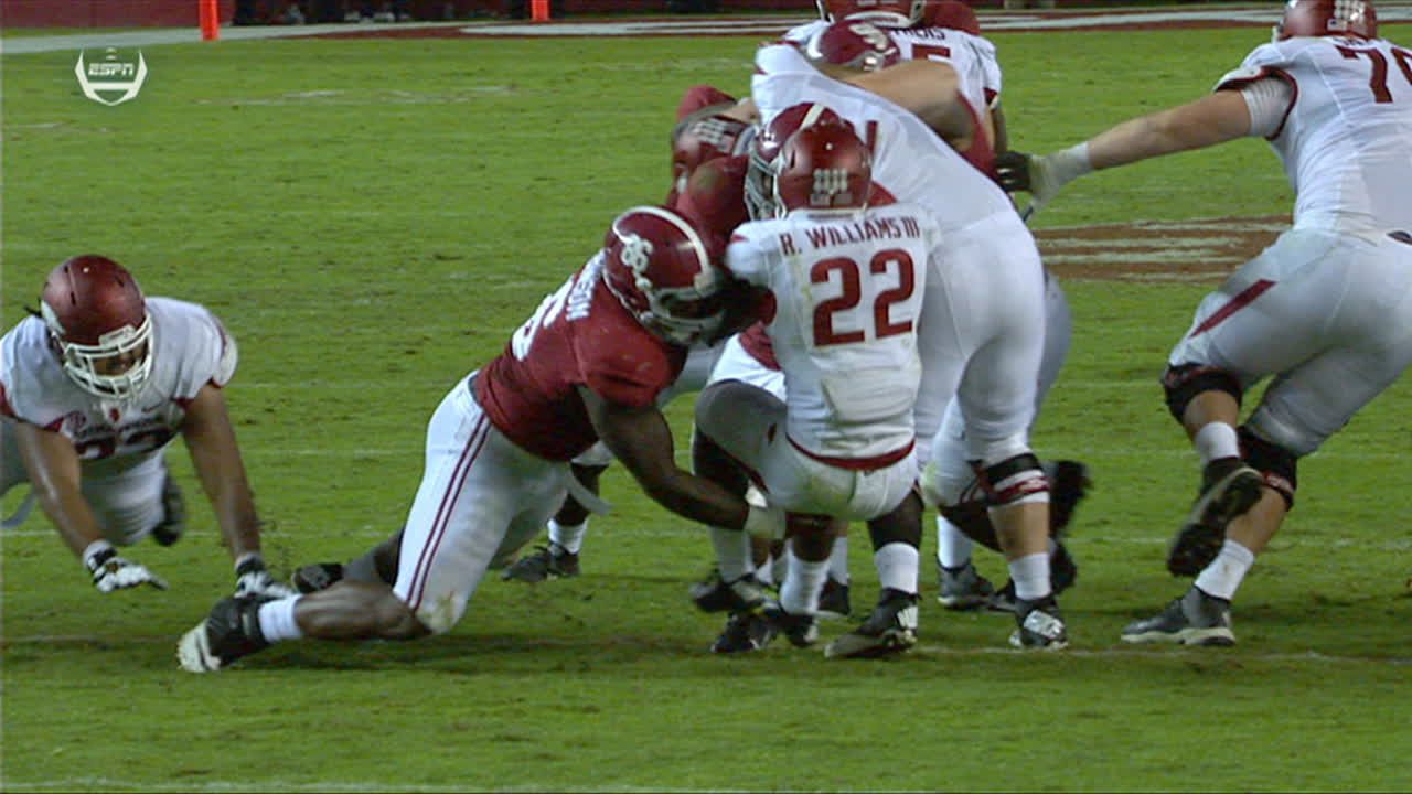 ARKANSAS penalty, Delay of Game (5 Yards) ESPN Video