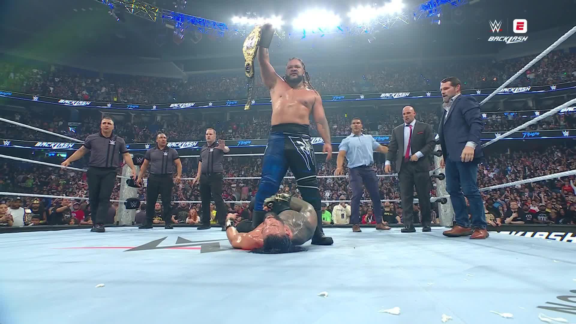 WWE Backlash: Breakker, Reigns, and Fatu Dominate Discussions