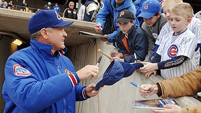 Ryne Sandberg is now a spokesman for a weed company, just started