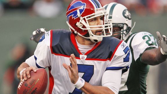 Buffalo Bills J.P. Losman prepares to throw a pass in the 2nd