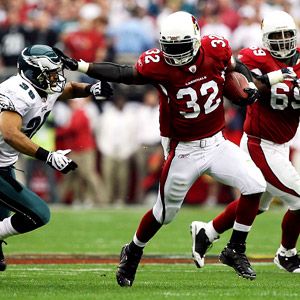 Cardinals edge Eagles 32-25 for NFC title