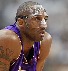 Kobe Bryant face mask: The history of the plastic basketball schnozz  protector.