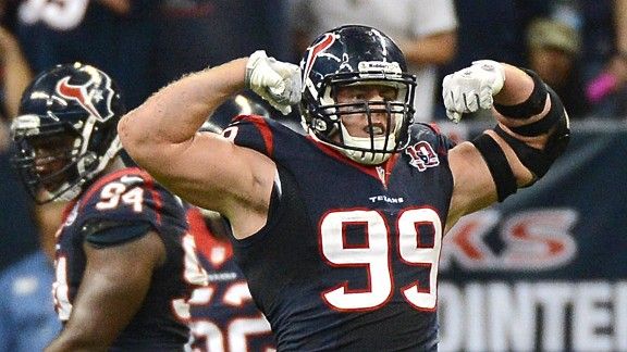 NFL Hot Read - Houston Texans' J.J. Watt seemingly born to play