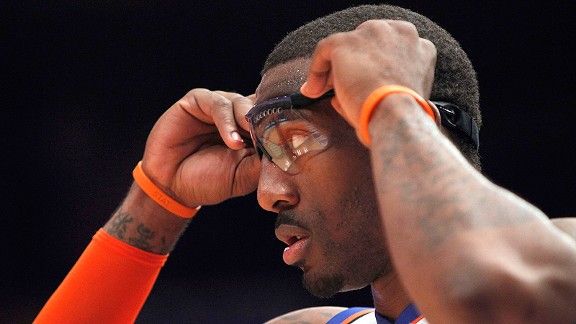 NBA - Knicks reverting to big lineup with Amare Stoudemire's return