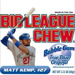 Big League Chew Baseball Bat with Gumballs 12ct Case