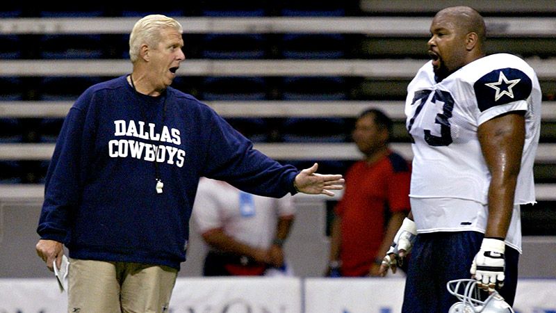 Larry Allen and Bill Parcells carved separate paths but enter Pro