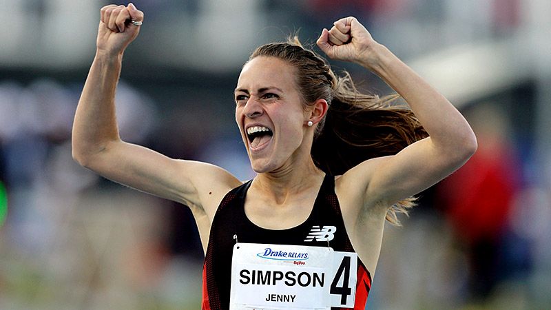 Simpson wins 800m - Eurosport