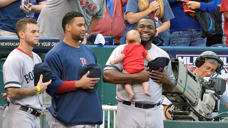 Snapshot: Big Papi and the baby - ESPN - Boston Red Sox Blog- ESPN
