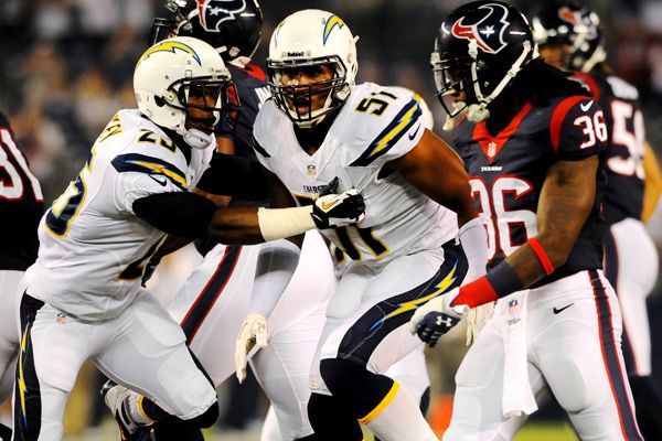 Larry English released by San Diego Chargers
