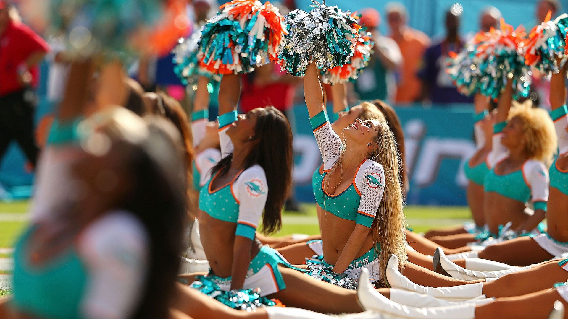 2011 ESPN The Weekend - Day 2 - Miami Dolphins Cheerleaders