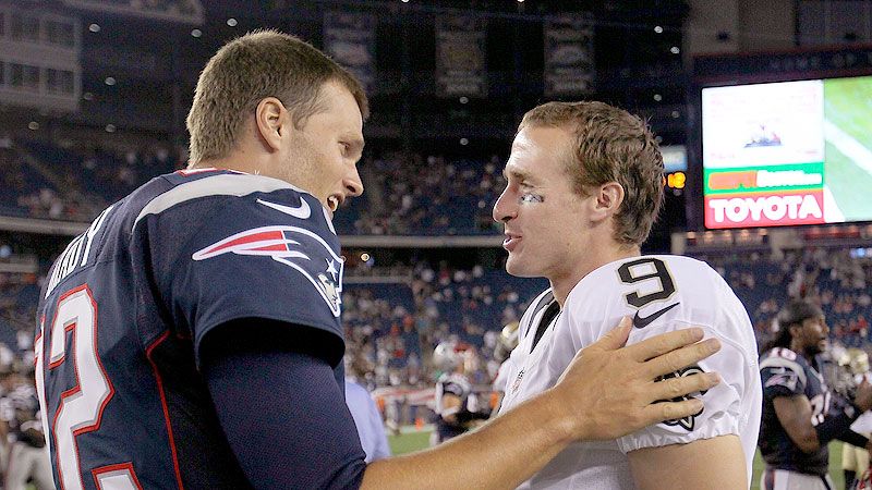 They go 'way back,' and now Brees, Brady will make history 