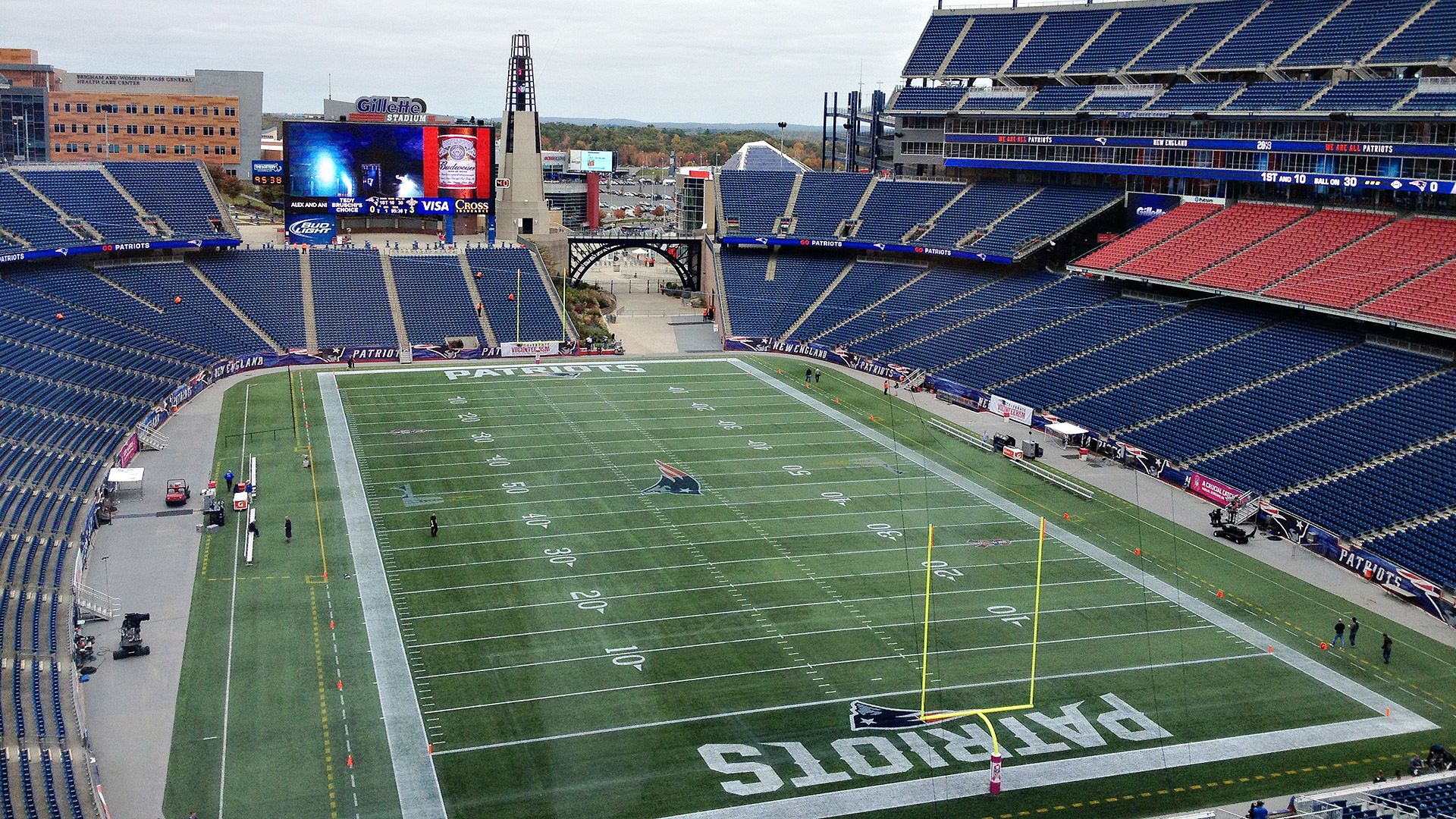 patriots stadium visit