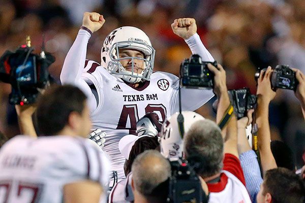 Kicker Josh Lambo an unlikely hero for Texas A&M Aggies - ESPN - SEC Blog-  ESPN