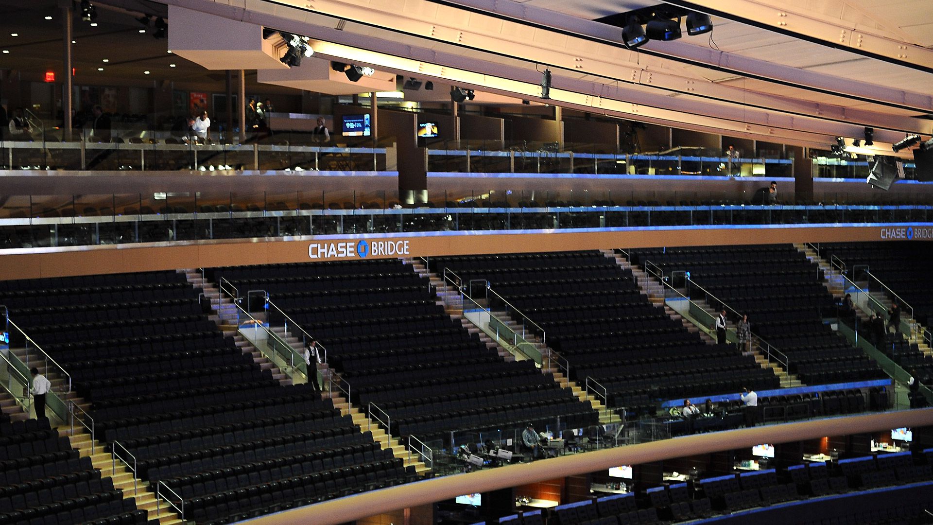 Inside View of Madison Square Garden