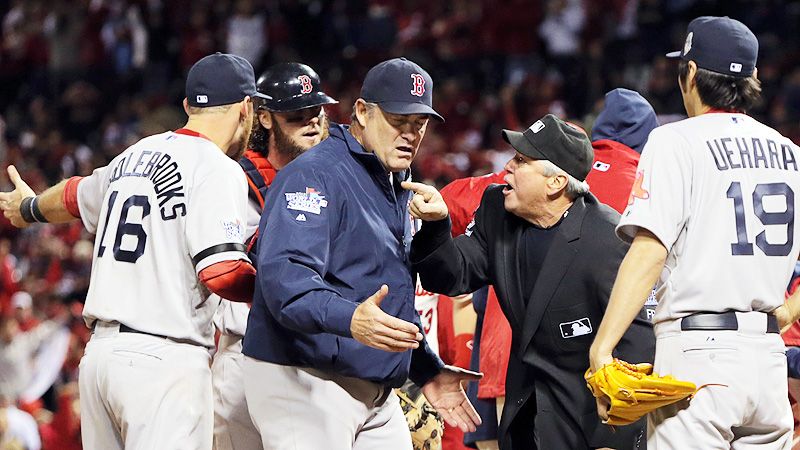 Obstruction call gives Cardinals the win in World Series Game 3