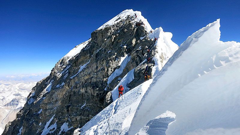 Sherpa scales Mt. Everest for record 23rd time - ESPN