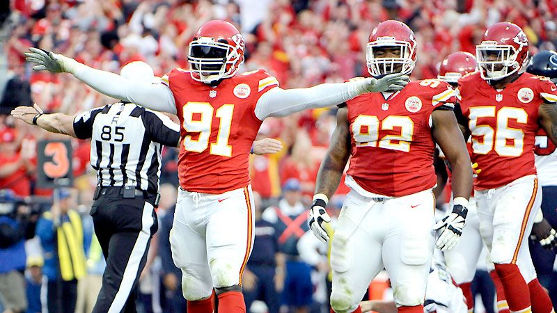 Tamba Hali, Justin Houston of Kansas City Chiefs both injured