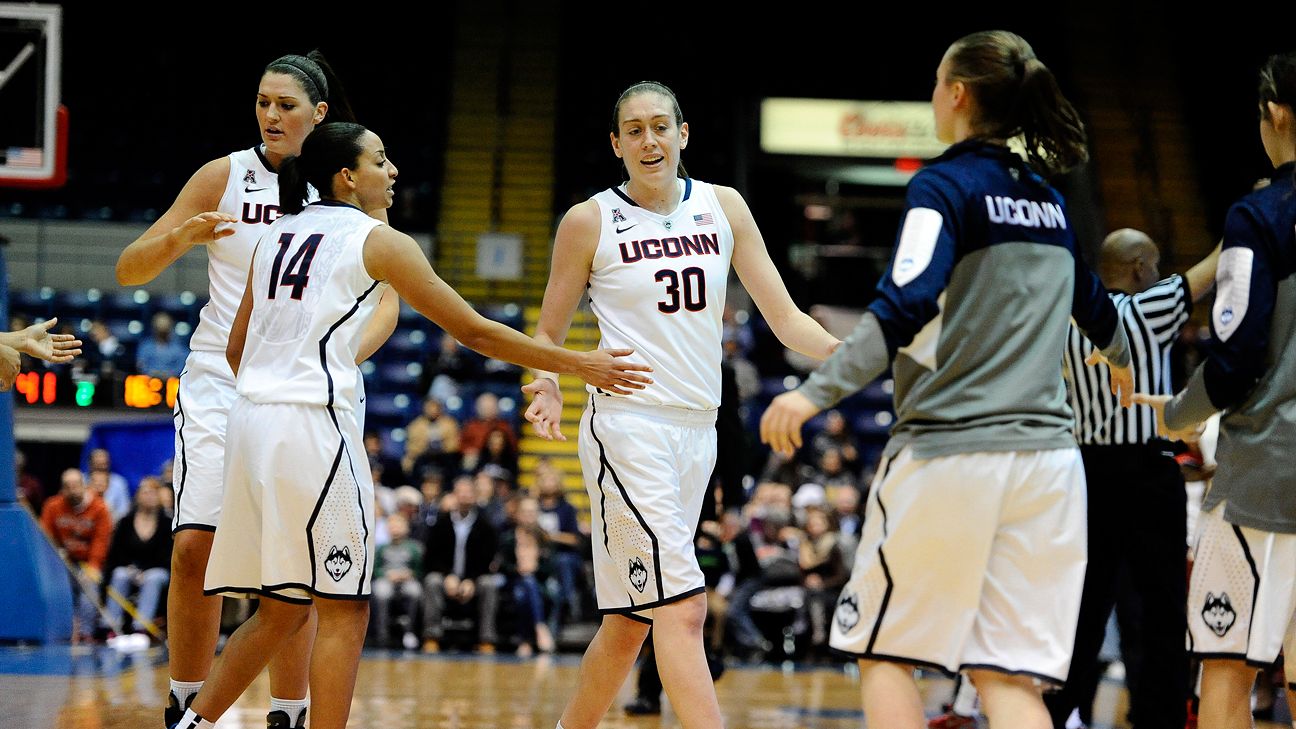 Connecticut Huskies still No. 1 in AP women's basketball poll - ESPN