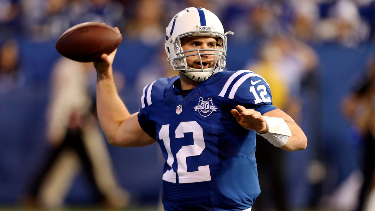 Captain Andrew Luck appears on Thursday Night Football