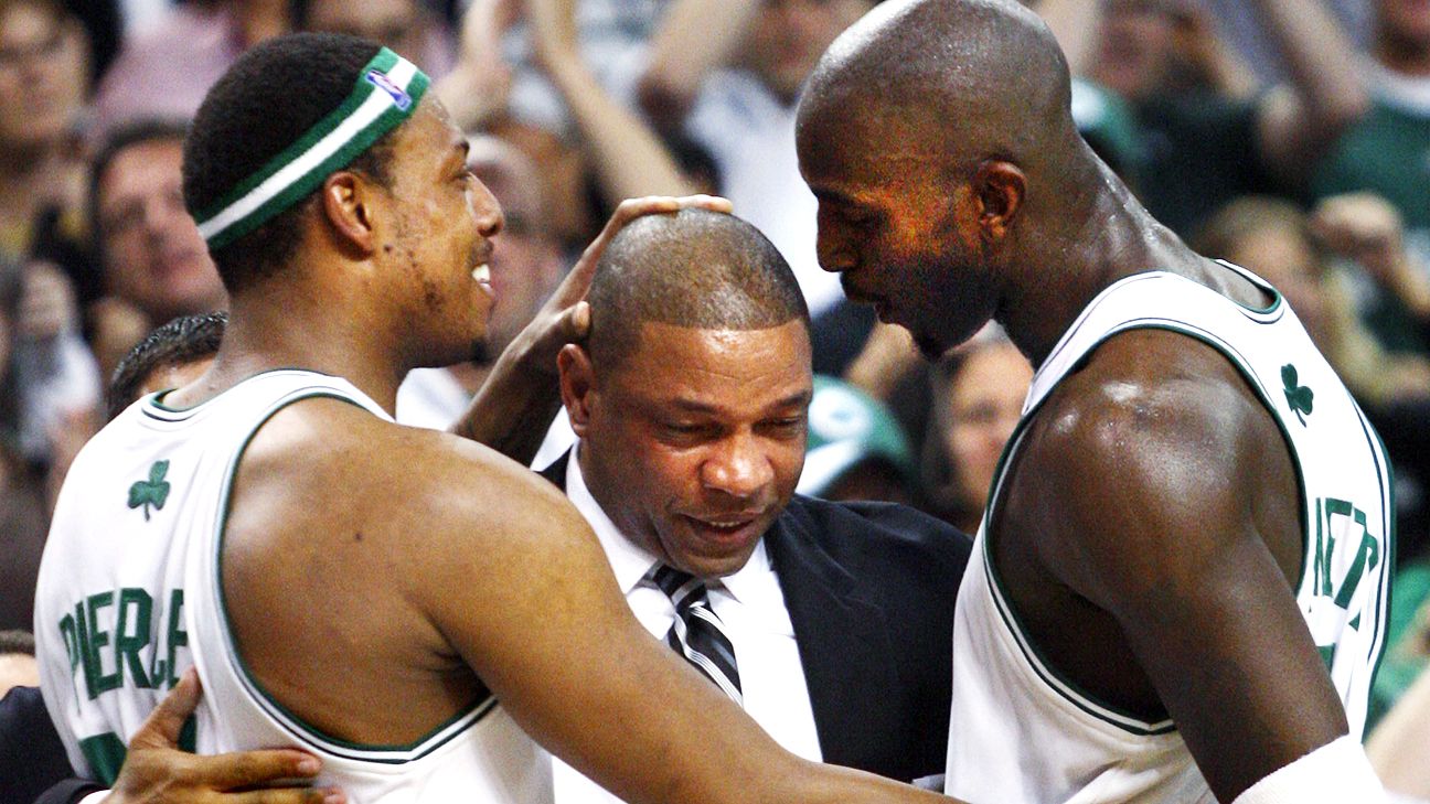 Doc Rivers wants Ray Allen at Kevin Garnett's Celtics jersey retirement -  ABC7 Los Angeles