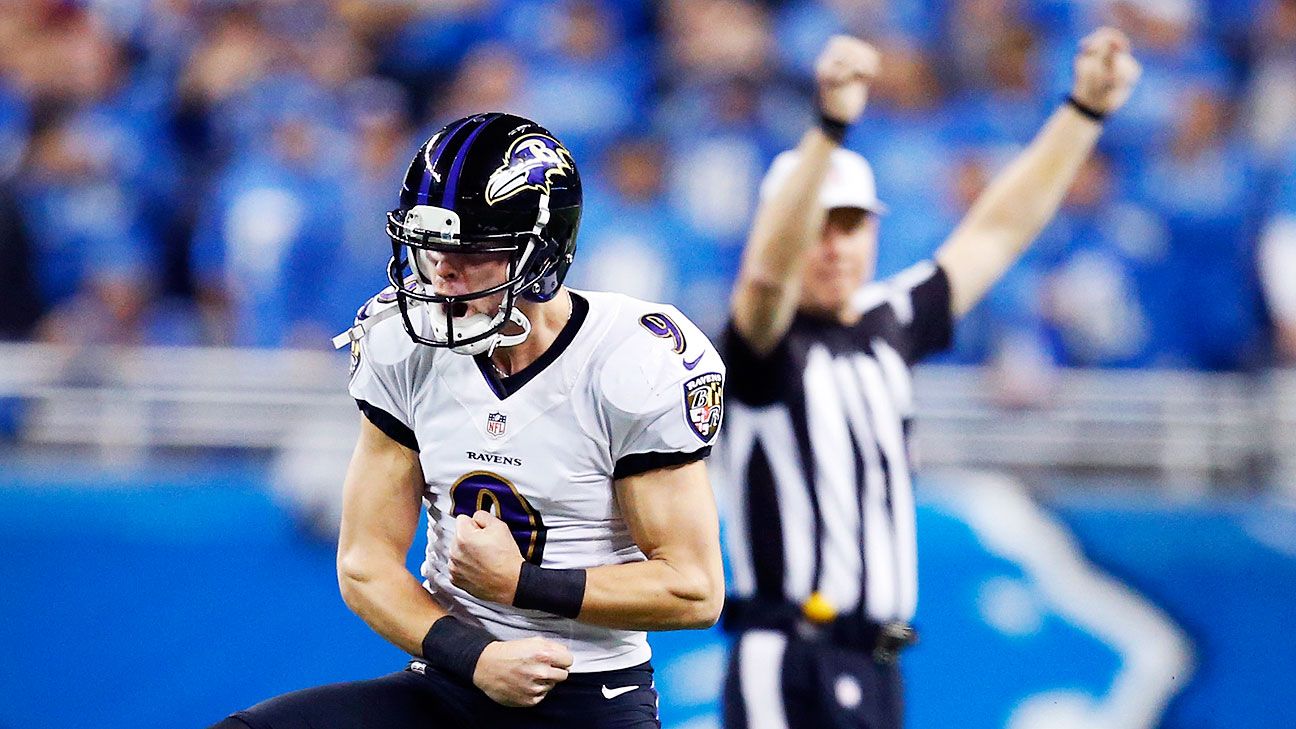 Baltimore Ravens kicker Justin Tucker among NFL's most 'clutch' - NFL