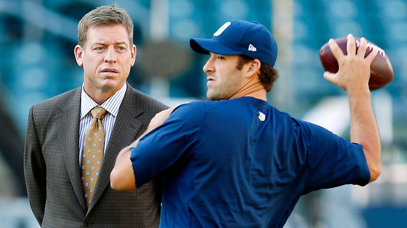 Troy Aikman shades Tony Romo, other Cowboys QBs in praising Dak