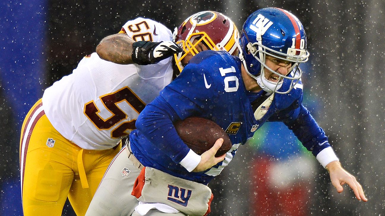 Eli Manning, New York Giants learn the hard way vs. Redskins that