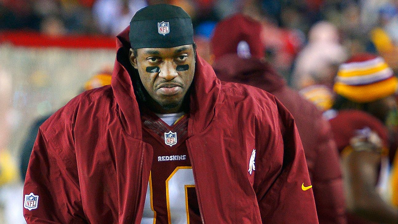 Robert Griffin III says he won't wear knee brace in 2014