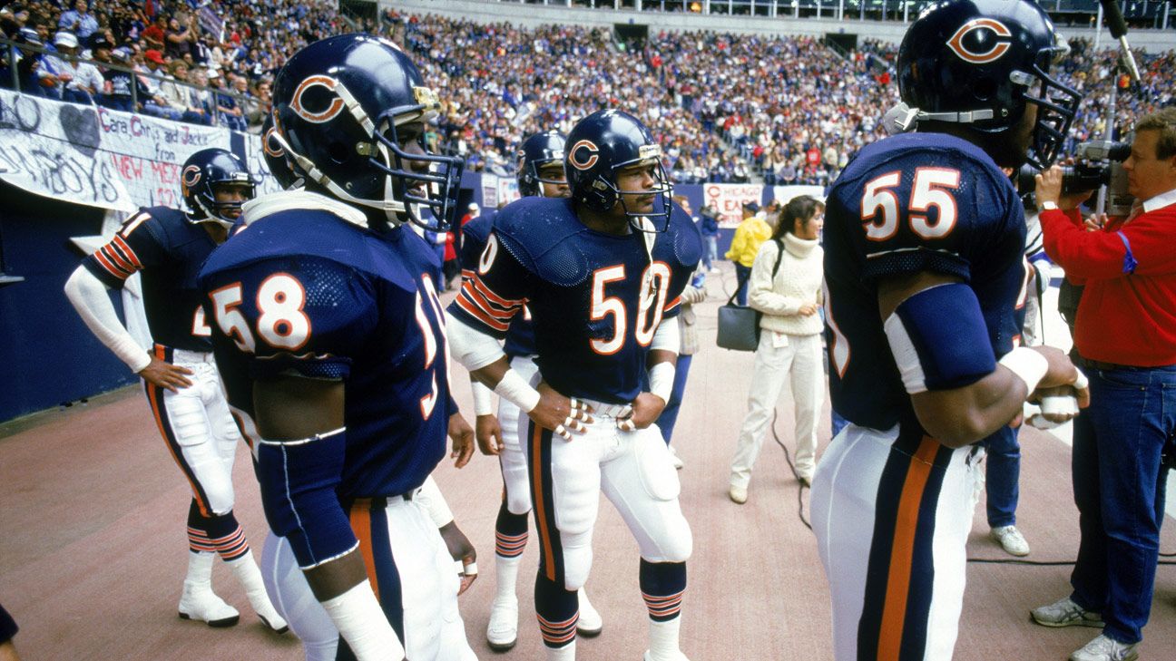 Defensive end John Thierry of the Chicago Bears looks on during a