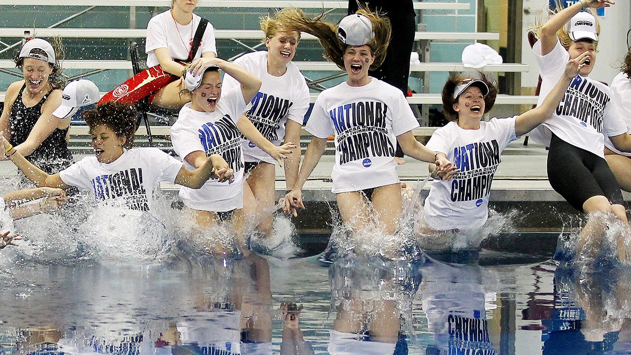 Bulldogs repeat at NCAA women's swimming and diving