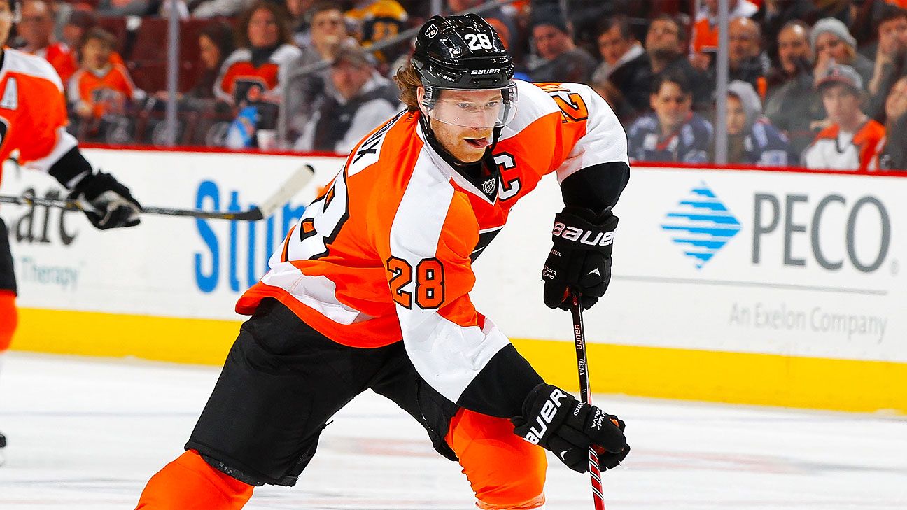 Philadelphia Flyers' Claude Giroux feels 'better,' but no timetable ESPN