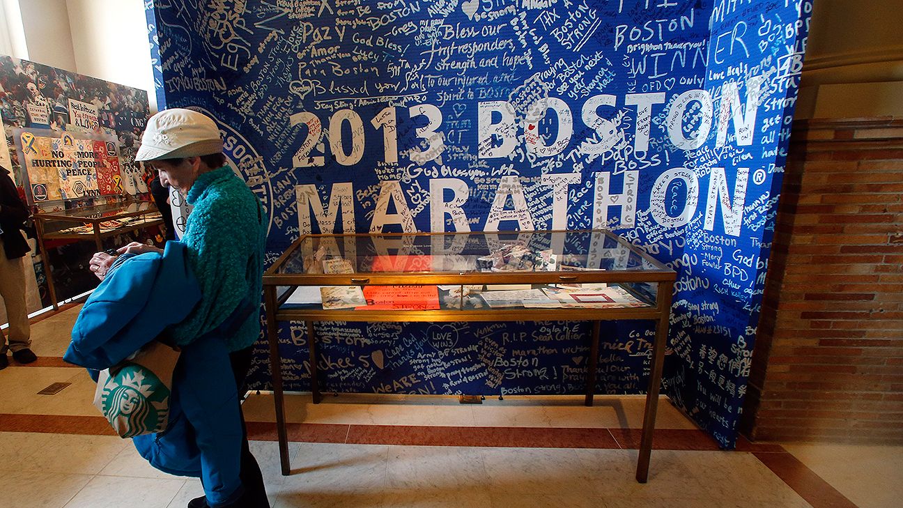 Boston Marathon memorial taking shape ESPN