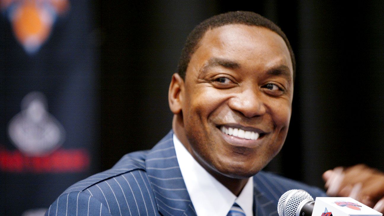 Isiah Thomas ranked best draft general manager, New York Knicks - ESPN ...