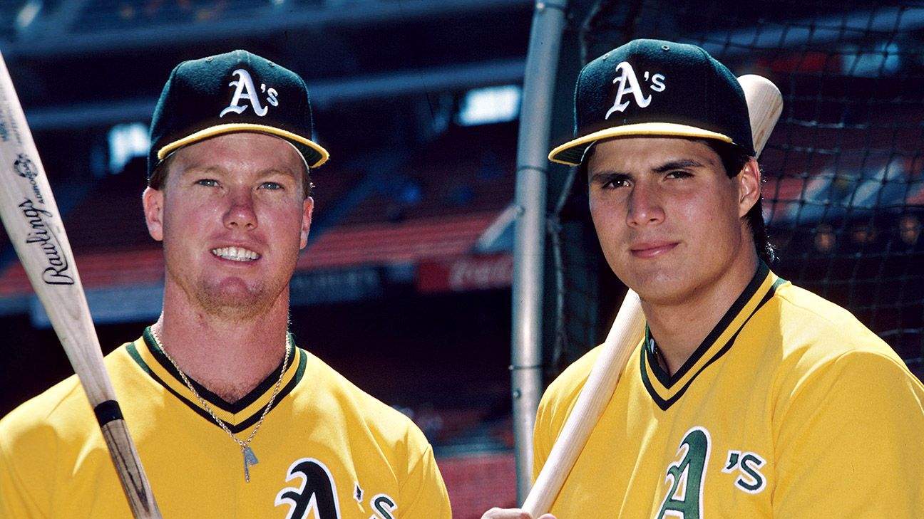 Mark McGwire Jose Canseco Oakland A'S MAGNET - MLB Baseball Bash Brothers -  SportsCare Physical Therapy