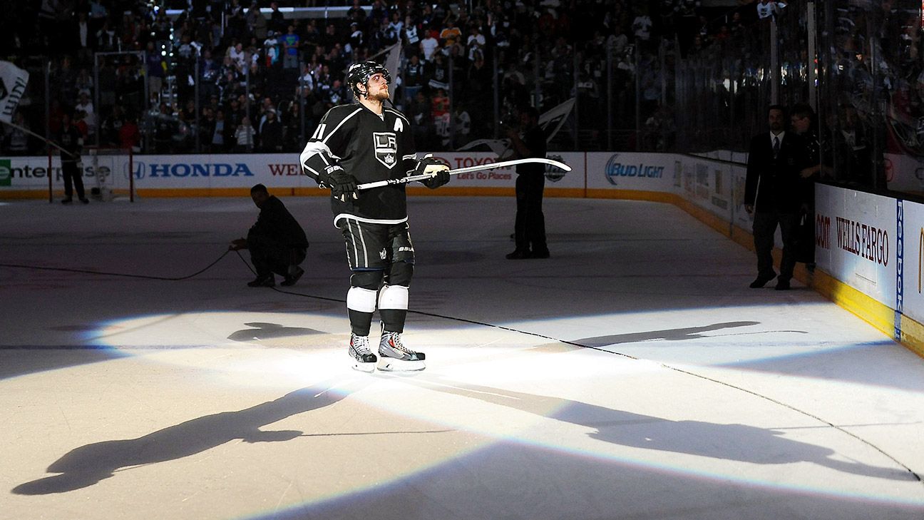 Anze Kopitar proud of reaching Kings' games played record in season of many  possible milestones – KGET 17