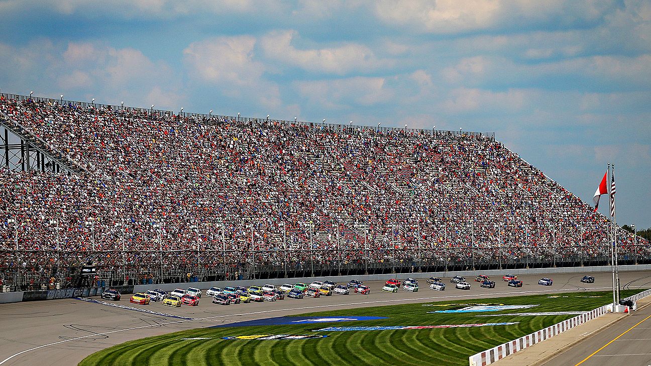 Cup race in Michigan set to resume Monday (rain)