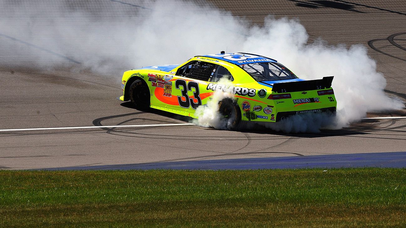 Paul Menard wins Nationwide Series race after mishap by Joey Logano - ESPN