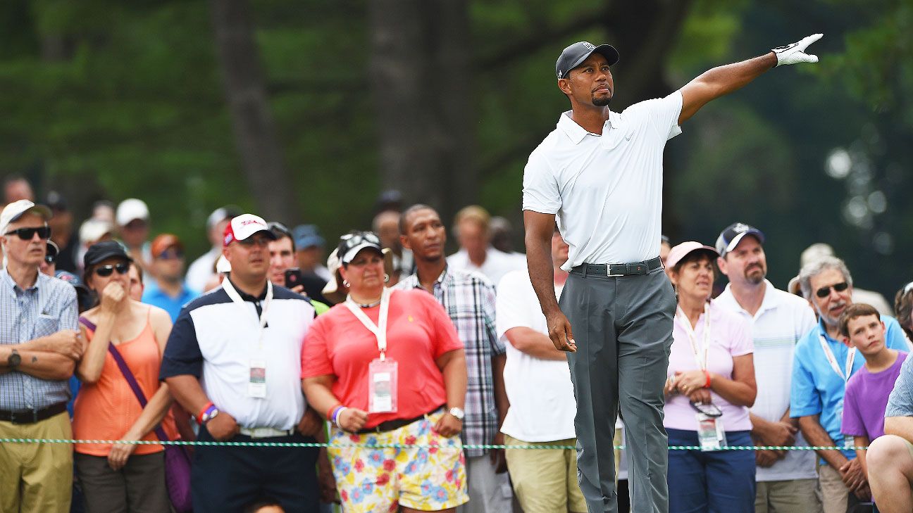 Holebyhole analysis of Tiger's second round at the Quicken Loans