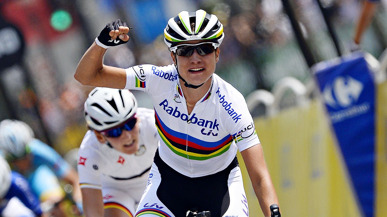 Marianne Vos wins inaugural women's race at Tour de France - ESPN