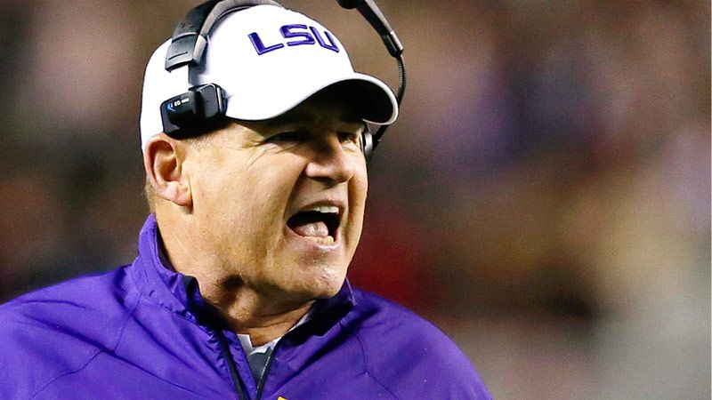 Les Miles was a winner early on, but his teams underperformed later on ...