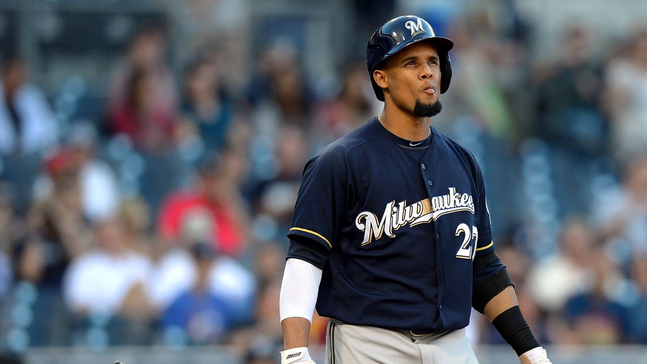 Carlos Gomez of Milwaukee Brewers expected back this weekend - ESPN