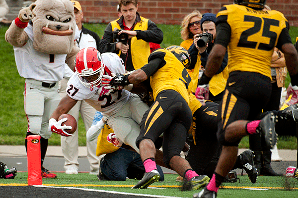 Georgia's Nick Chubb motivated by Gurley's texts; the vacation hot spot for  coaches - Sports Illustrated