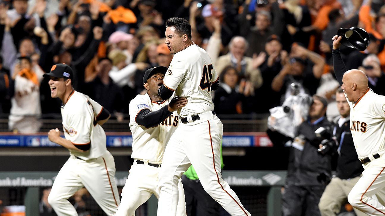 Delirious Jake Peavy nearly turned Travis Ishikawa's homer into double