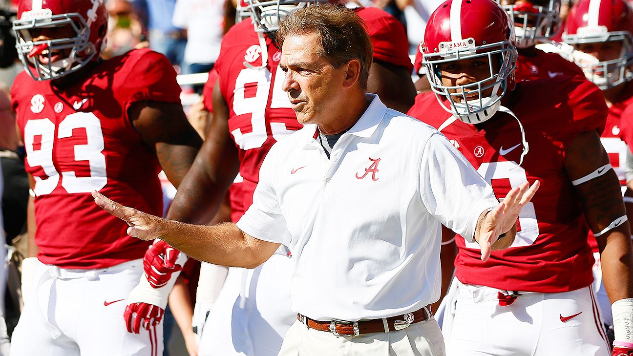 Alabama Crimson Tide rank first in Strength of Record college