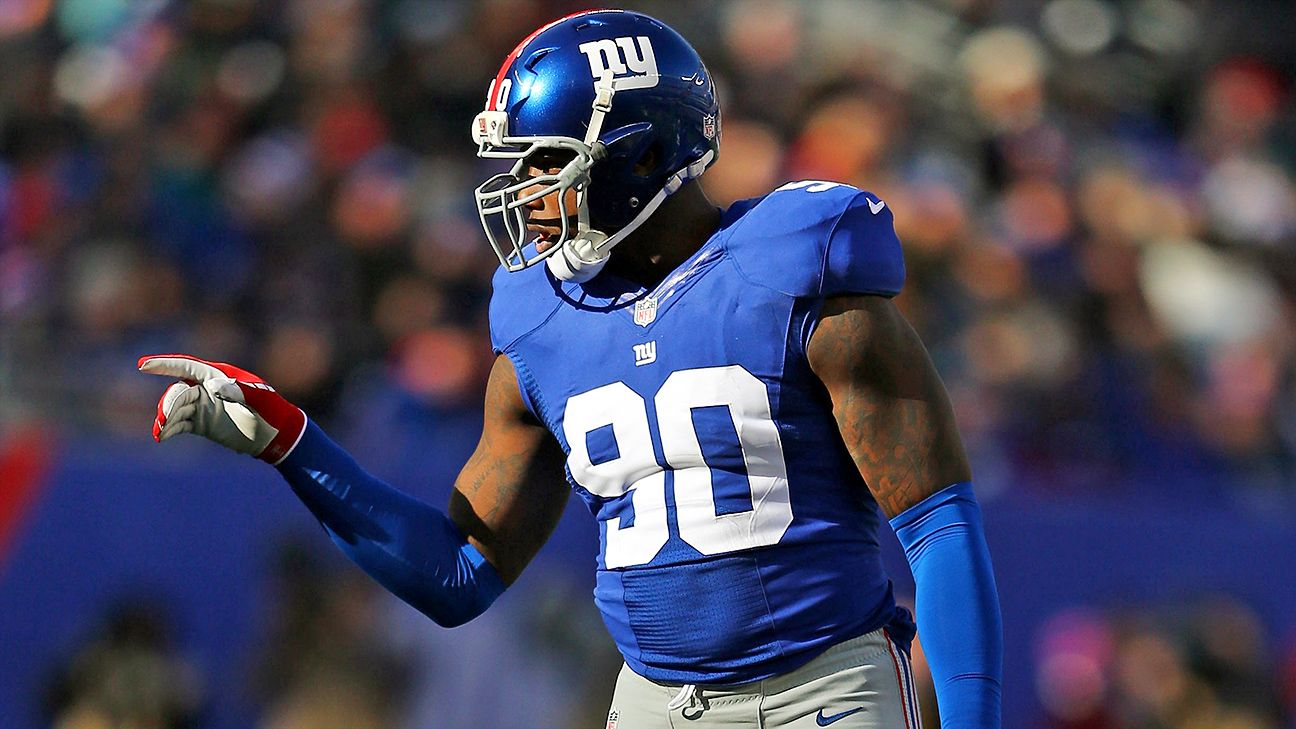 Justin Tuck says Jason Pierre-Paul of New York Giants in good spirits after  fireworks accident - ESPN